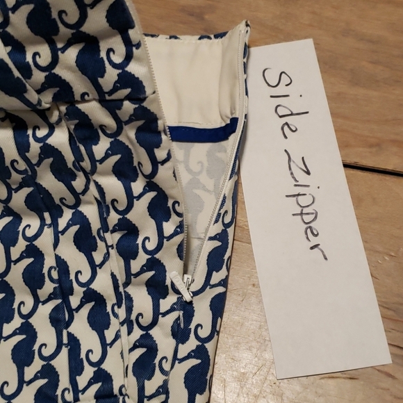 LADIES J CREW SZ 4 SEAHORSE PRINT SHORTS - Picture 6 of 13